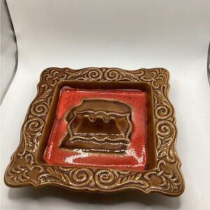 California Pottery vtg ashtray